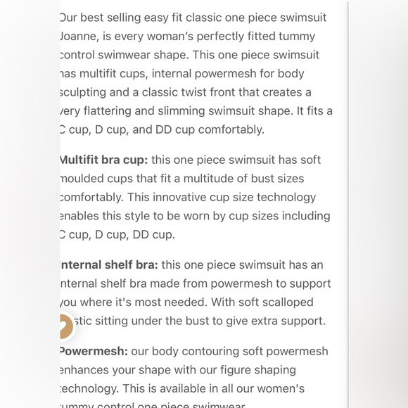 Nip Tuck Sorrento Stripe Joanne One-Piece Swim Suit Silver-Grey & White size 10 - Picture 16 of 16